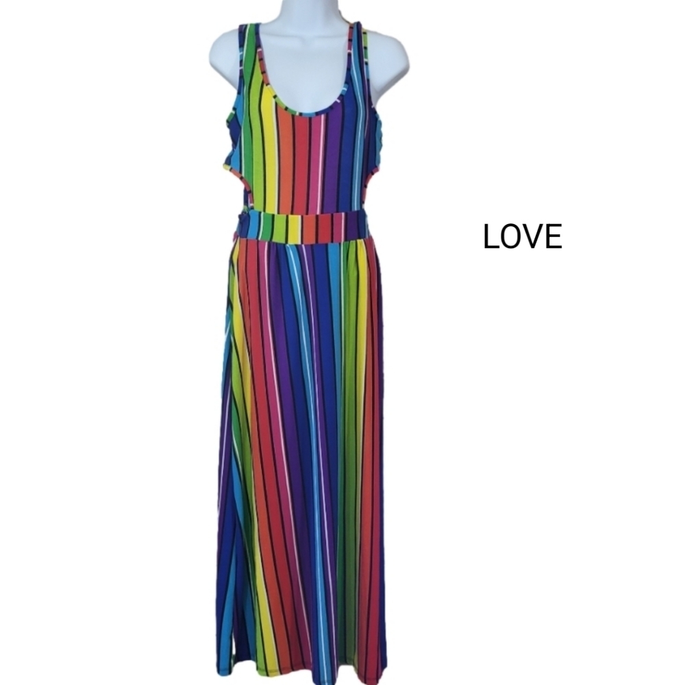 *LOVE - Women's Maxi dress, pull-on, Size M, NWT